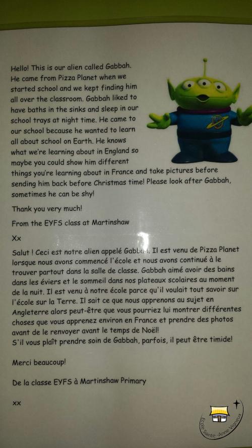 New English friends for Christmas